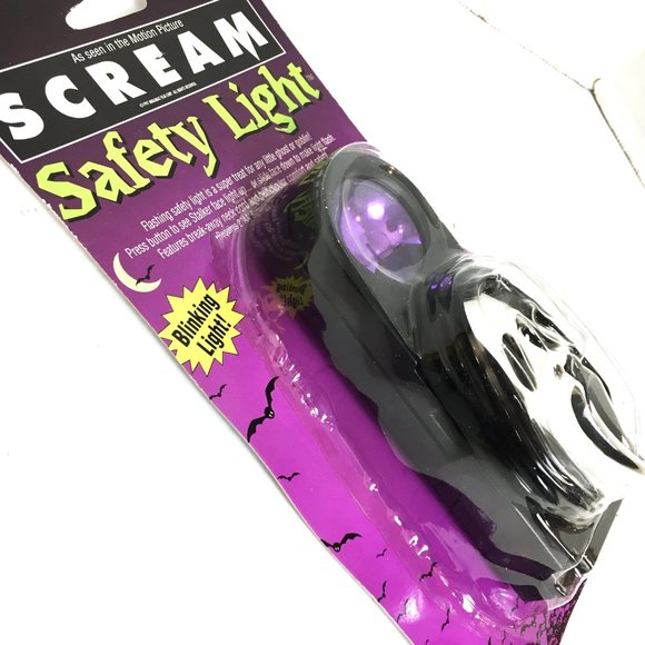Safety Light Scream Ghost Face  Fun World Easter Unlimited VTG NWT NOS - Picture 5 of 11
